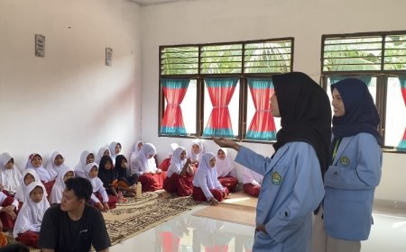 59 Siswa SD di Kuansing Ikut Edukasi Literasi Keuangan dari Mahasiswa Kukerta Unri
