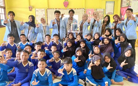 Mahasiswa Kukerta Unri Edukasi Siswa SDN 002 Logas Cegah Bullying