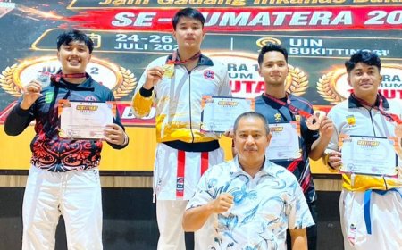 Mahasiswa Fakultas Hukum UIR Raih Juara 2 Karate Se-Sumatera