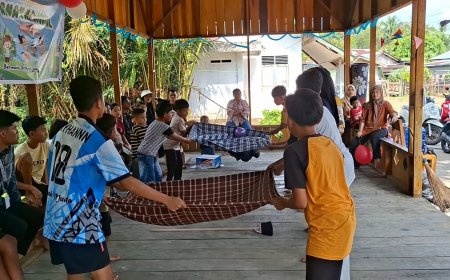 Mahasiswa Kukerta Unri Kampanyekan Anti-Bullying Lewat Drama dan Permainan Edukatif