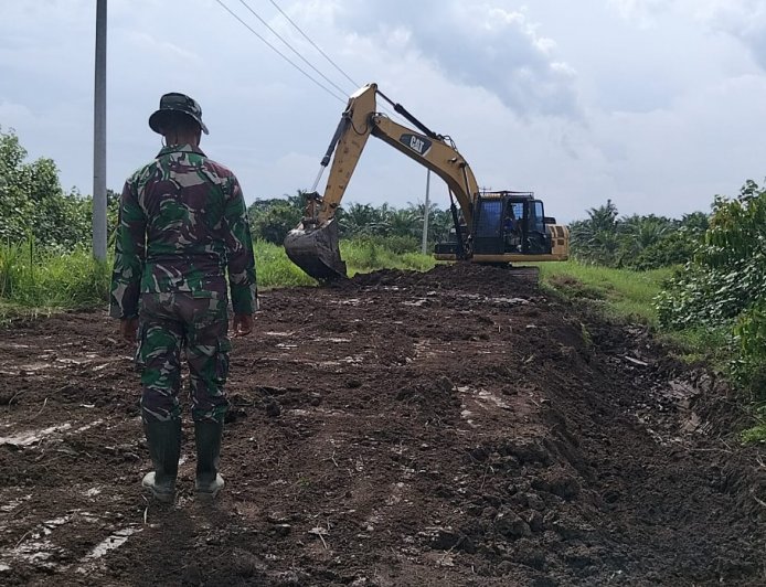 TMMD ke-129 Perbaiki Jalan 230 Meter di Pangkalan Terap, Perlancar Akses Warga dan Logistik