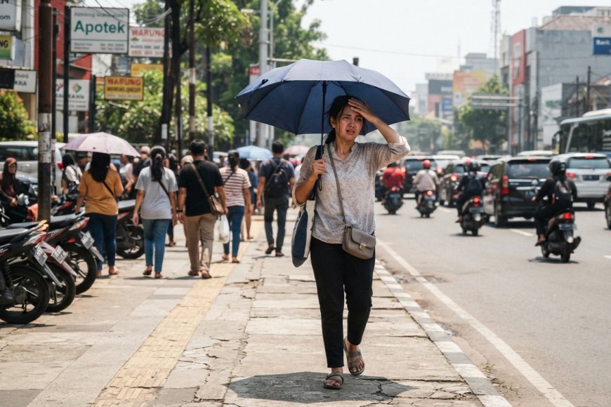 Panas Ekstrem Mengancam,  Indonesia Perlu Sistem Peringatan Dini Heat Stroke