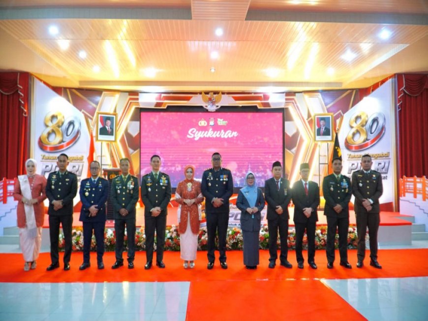 Wabup Kampar Dorong Sinergi Pemda dan Polri pada Syukuran Hari Bhayangkara ke-80