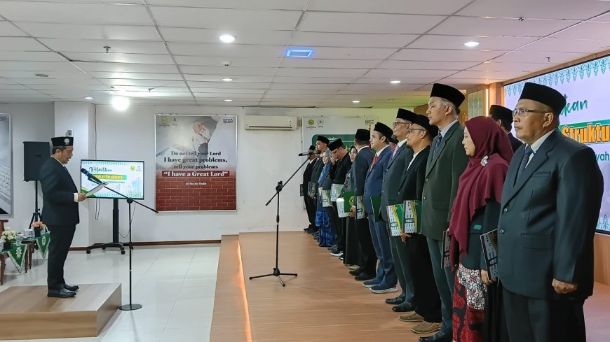 Rektor Umri Lantik 19 Pejabat Struktural, Fokus Capai Target Akreditasi Unggul