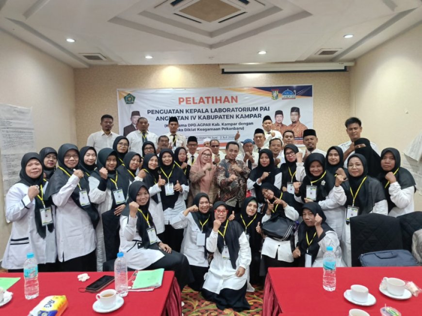 AGPAII Kampar Cetak Guru Pengelola Laboratorium dan Perpustakaan PAI