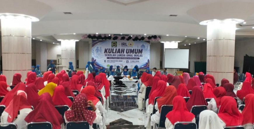 BKMT Riau Resmikan Sekolah Lansia Amal Ikhlas, Ratusan Peserta Ikuti Kuliah Perdana