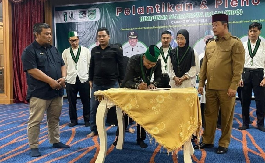 Wabup Rohul Minta HMI MPO Jadi Mitra Kritis Pemerintah, Bukan Oposisi
