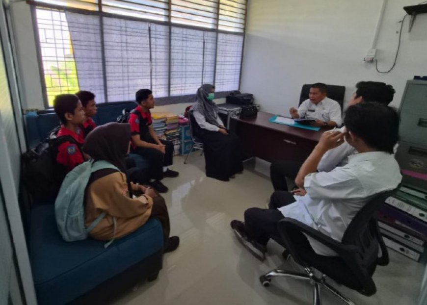 Diskominfo Kampar Terima Siswa dan Mahasiswa Magang
