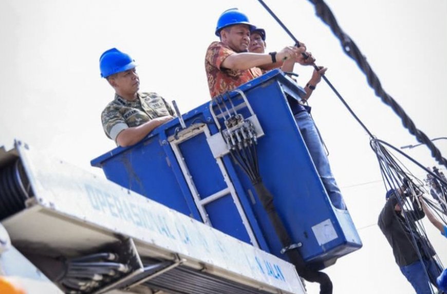 Wali Kota Pekanbaru Minta Provider Internet Ikut Tertibkan Kabel Fiber Optik Ilegal hingga Akhir 2026