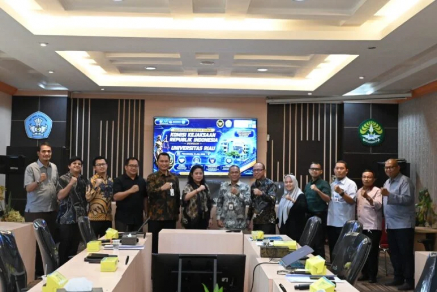 Unri dan Komisi Kejaksaan RI Jajaki Kerja Sama, Siapkan Program Magang hingga Riset Hukum
