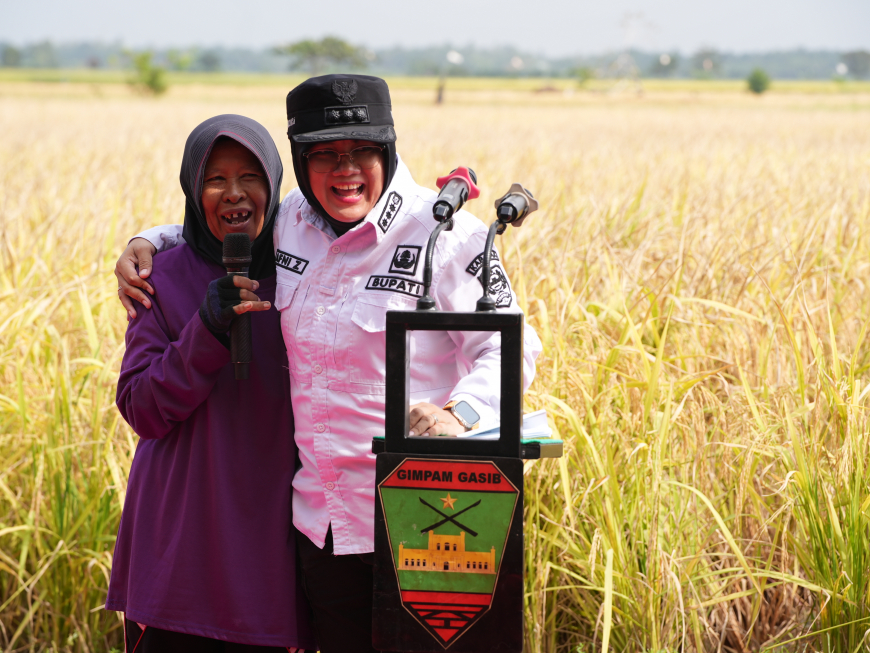 Baznas Siak Targetkan 90 Keluarga Keluar dari Kemiskinan Lewat Program Sawah Zakat Produktif
