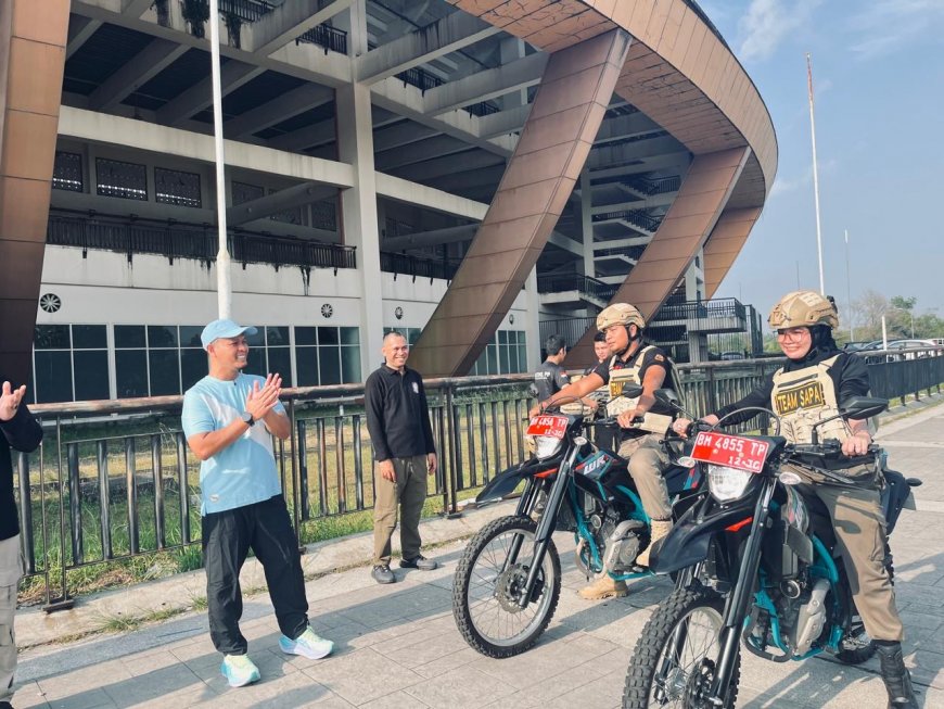 120 Personel Tim Sapa Motoris Satpol PP Mulai Berpatroli di Pekanbaru