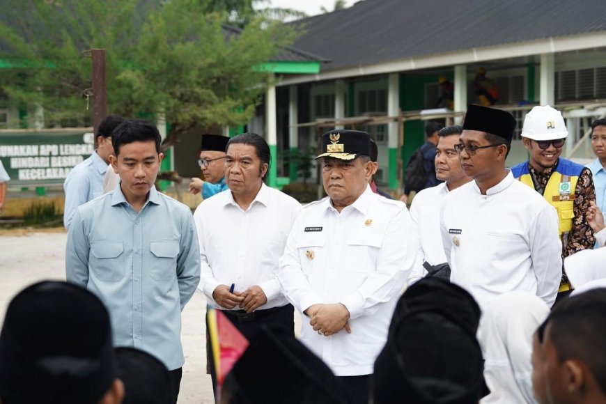 MIN 1 Rokan Hilir Usulkan Tambahan Ruang Kelas saat Dikunjungi Wapres Gibran