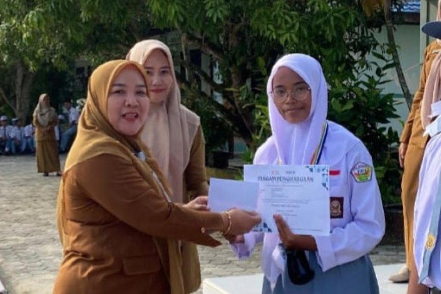Siswi SMAN 2 Dayun Raih Medali Emas Olimpiade Nasional Kedokteran Dasar 2026
