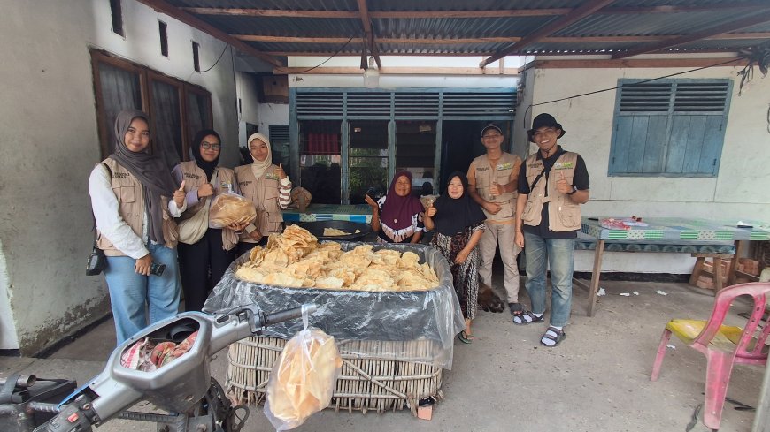 13 UMKM Desa Rumbio Kini Terdaftar di Google Maps, Mahasiswa Kukerta Unri Petakan Legalitas Usaha
