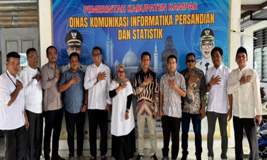 Diskominfo Kampar Jadi Rujukan DPRD Kota Pariaman