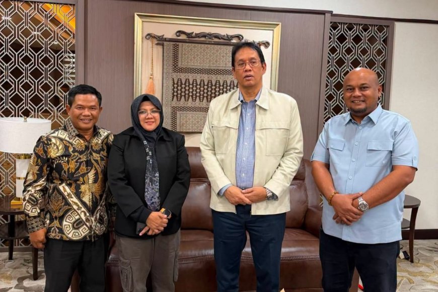 Bupati Siak Sampaikan Tantangan Daerah kepada Menteri Keuangan