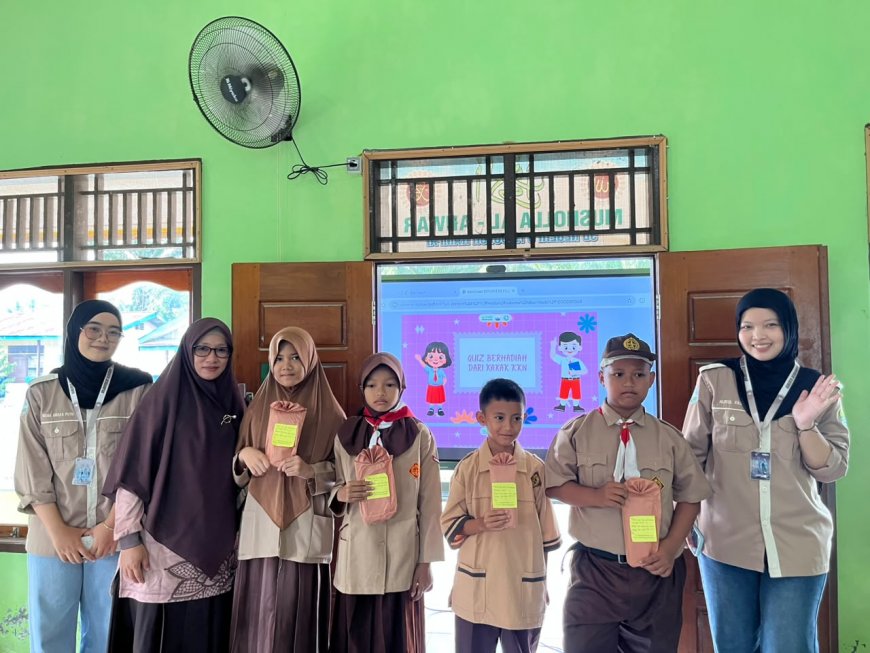 Siswa SDN 012 Buluh Rampai Diedukasi Soal Perlindungan Diri oleh Mahasiswa Kukerta Unri