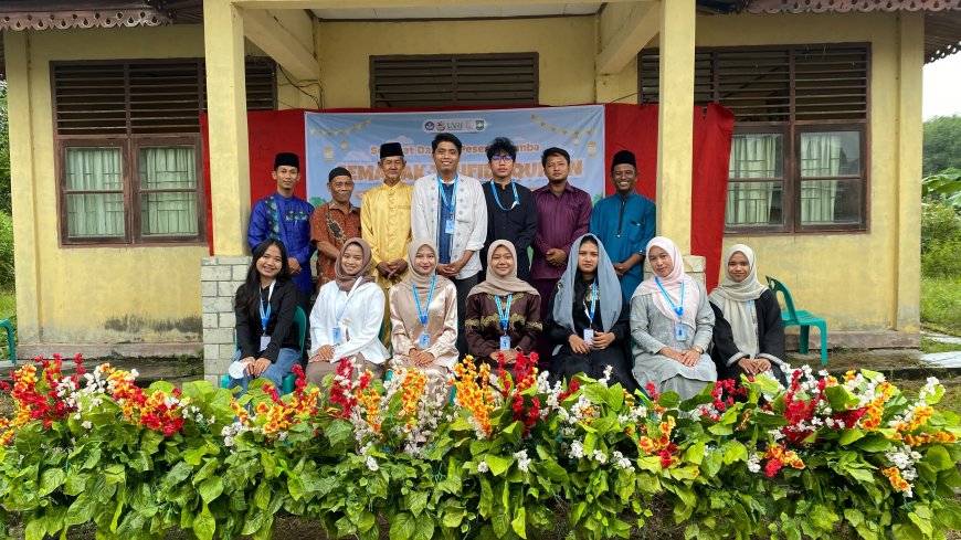 Semarak Tahfidz Qur'an Kukerta Berdampak Unri Jadi Wadah Pembinaan Generasi Qur'ani di Desa Kadur