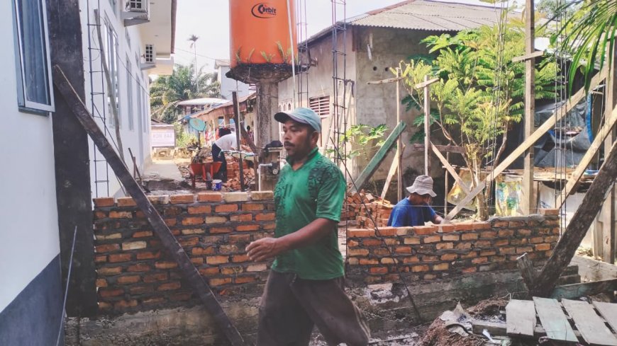 TMMD ke-129 Perluas Pembangunan MCK ke Desa Kuala Panduk, Dukung Sanitasi Sehat di Pelosok Pelalawan