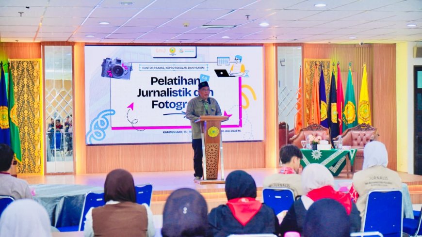 Humas Umri Gelar Pelatihan Jurnalistik dan Fotografi untuk Tingkatkan Kualitas Publikasi Kampus