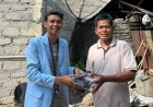 Mahasiswa Kukerta Unri Olah Limbah Tongkol Jagung Jadi Briket Ramah Lingkungan di Benai Kecil