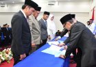 Polbeng Lantik Pejabat Struktural Periode 2026-2030