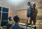 Satgas TMMD ke-129 Kodim 0313/KPR Lembur Malam Rampungkan Rumah Ibu Timah di Teluk Meranti