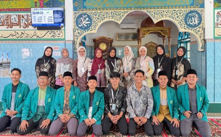 Mahasiswa Kukerta UNRI dan IAID Pekanbaru Bersinergi Sukseskan Peringatan Tahun Baru Islam