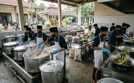 Pesantren Berisi Lebih dari 1.000 Santri Kini Boleh Bangun Dapur MBG