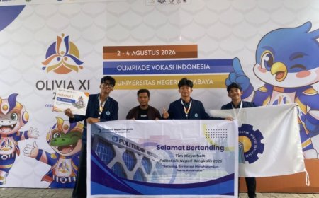 Mahasiswa Polbeng Bersaing dengan Kampus Besar, Raih Juara Harapan II OLIVIA XI 2026