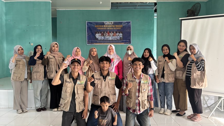Mahasiswa Kukerta Unri Dampingi UMKM Desa Rumbio Susun Model Bisnis dan Urus NIB
