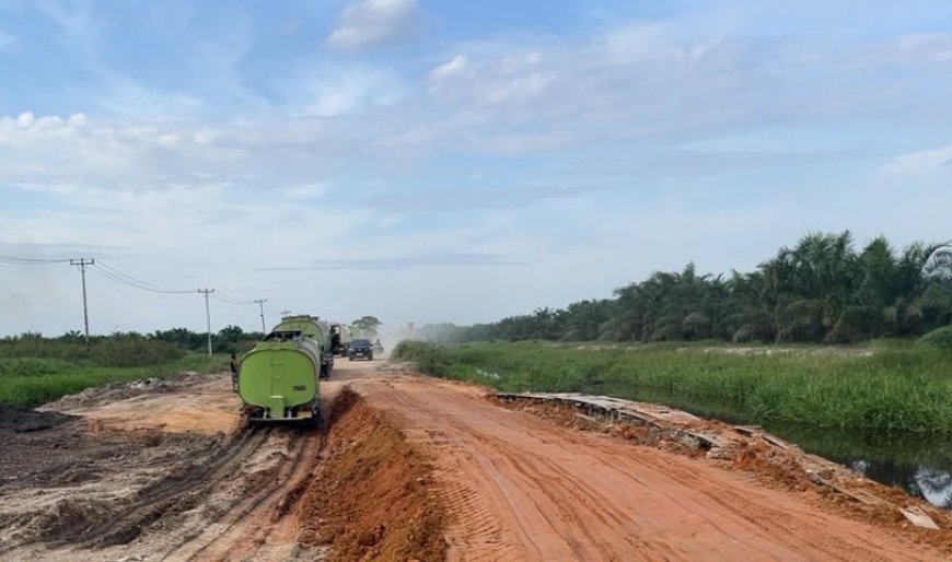 Perbaikan Jalan Sontang–Duri Dimulai, Pemprov Riau Gandeng Pemkab Rohul