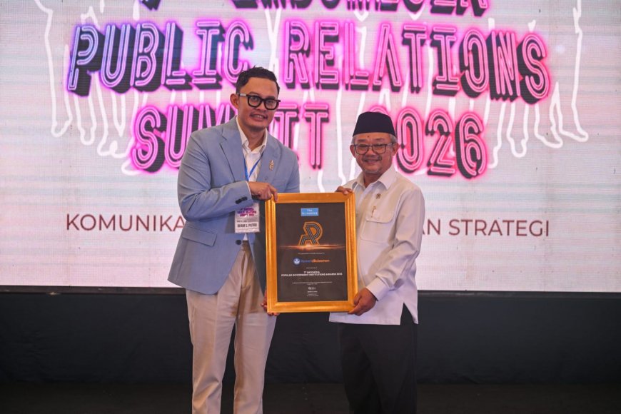 Kemendikdasmen Raih Popular Government Institution Award 2026