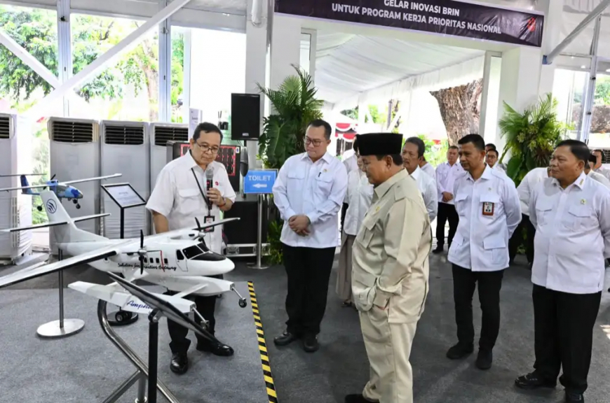 Presiden Prabowo Minta BRIN Percepat Pengembangan Teknologi Pengelolaan Sampah Nasional