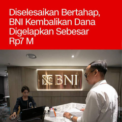 Solusi proses Refund saldo BNi berkurang pada saat Transfer belum berhasil gagal