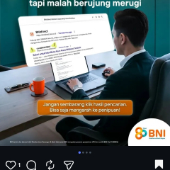 Cara atasi masalah pengguna BNI direct terkunci