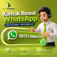 Begini Buka Blokir bank Sulselbar Wa.08131-8866-031
