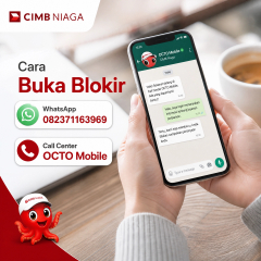 Solusi OCTO Mobile Banking Terblokir 082374362371